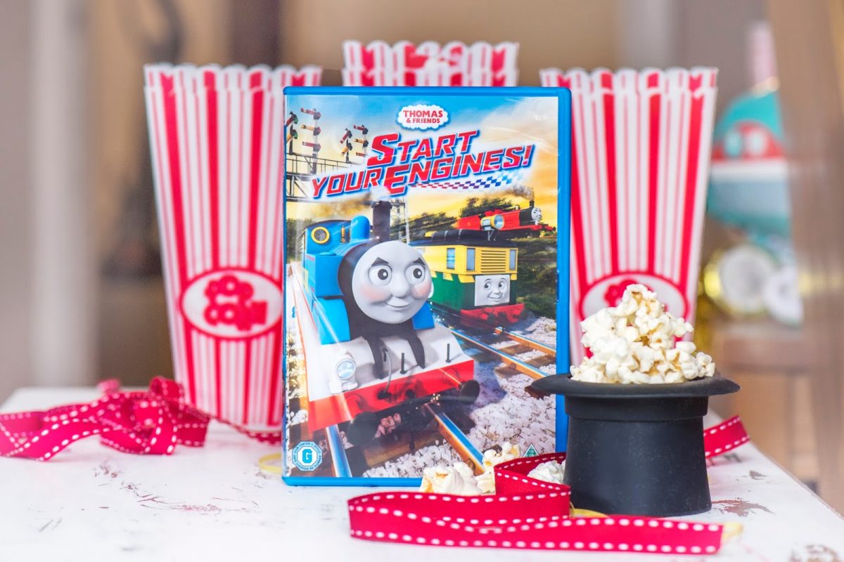 START YOUR ENGINES TIME FOR POPCORN WITH THOMAS FRIENDS DVD Keep