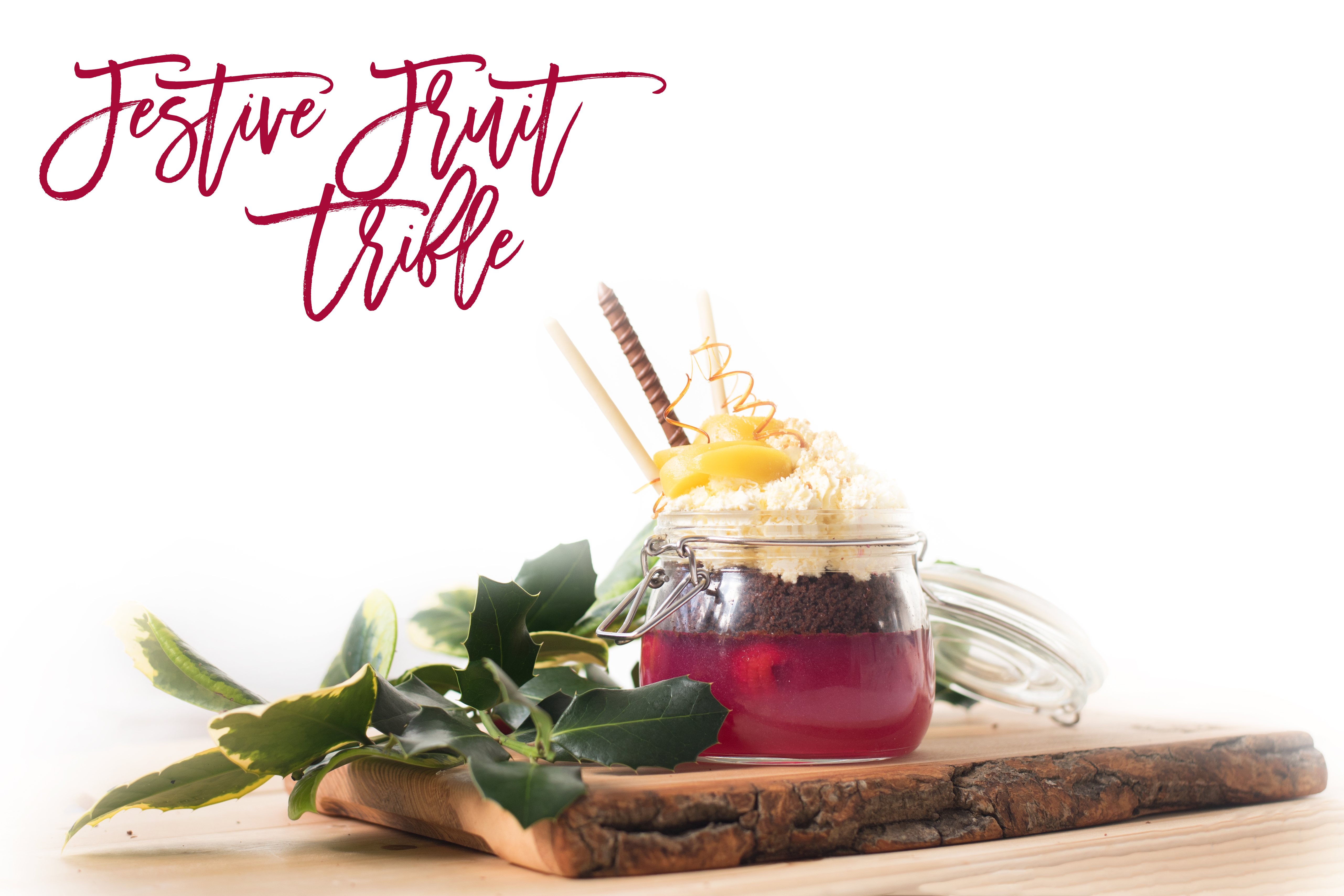 FESTIVE FRUIT TRIFLE: YESTOTHEBEST WITH DEL MONTE