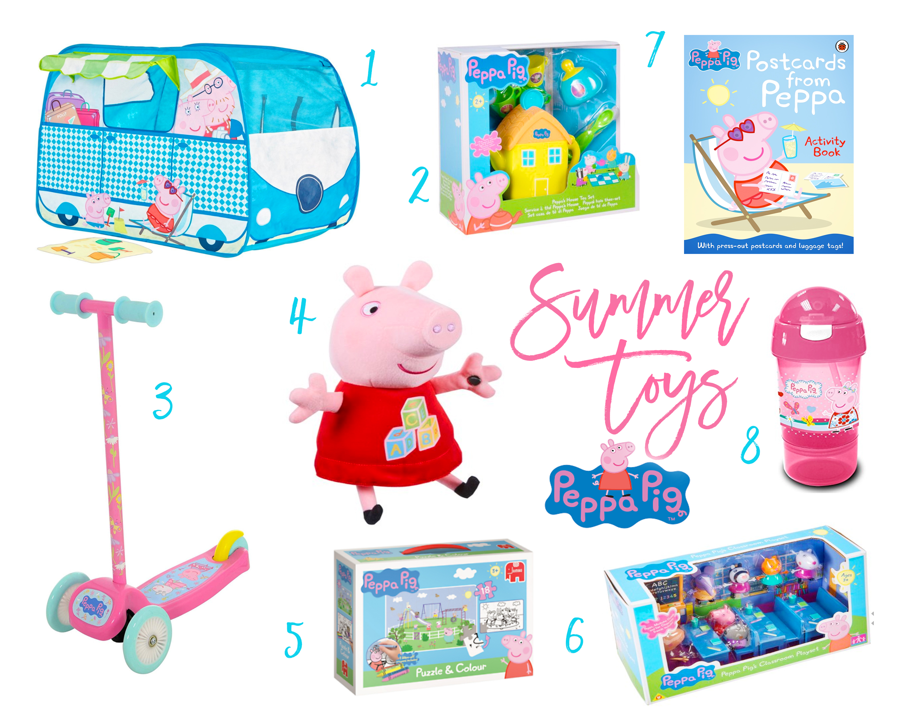 PEPPA PIG: OUR FAVOURITE SUMMER TOYS