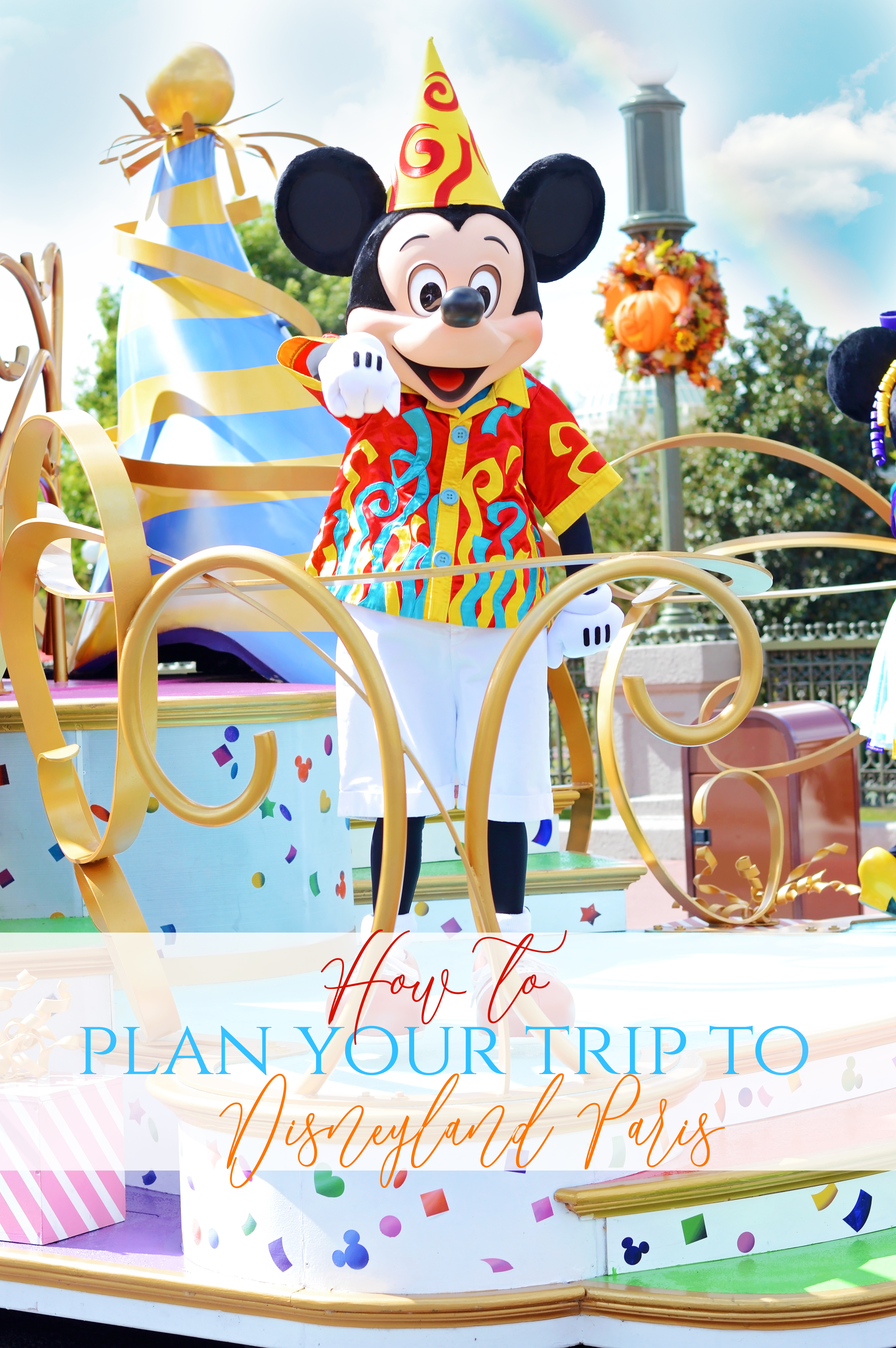 how to plan a trip to disneyland paris mickey mouse