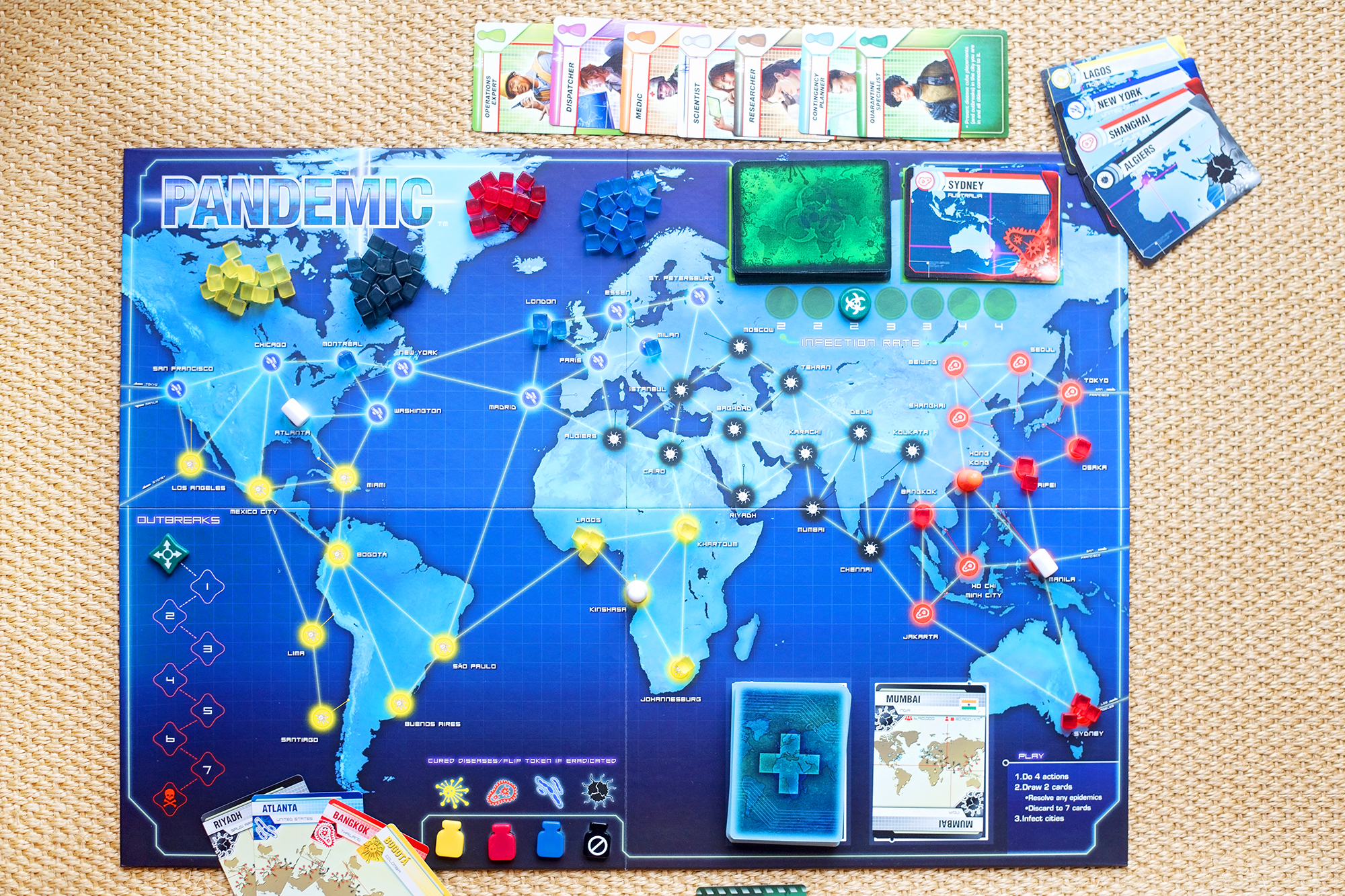 PANDEMIC [BLOGGER BOARD GAME CLUB]