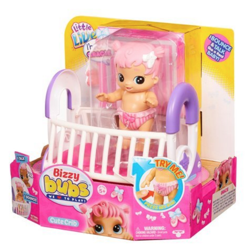 Bizzy Bubs Gracie Cute Crib