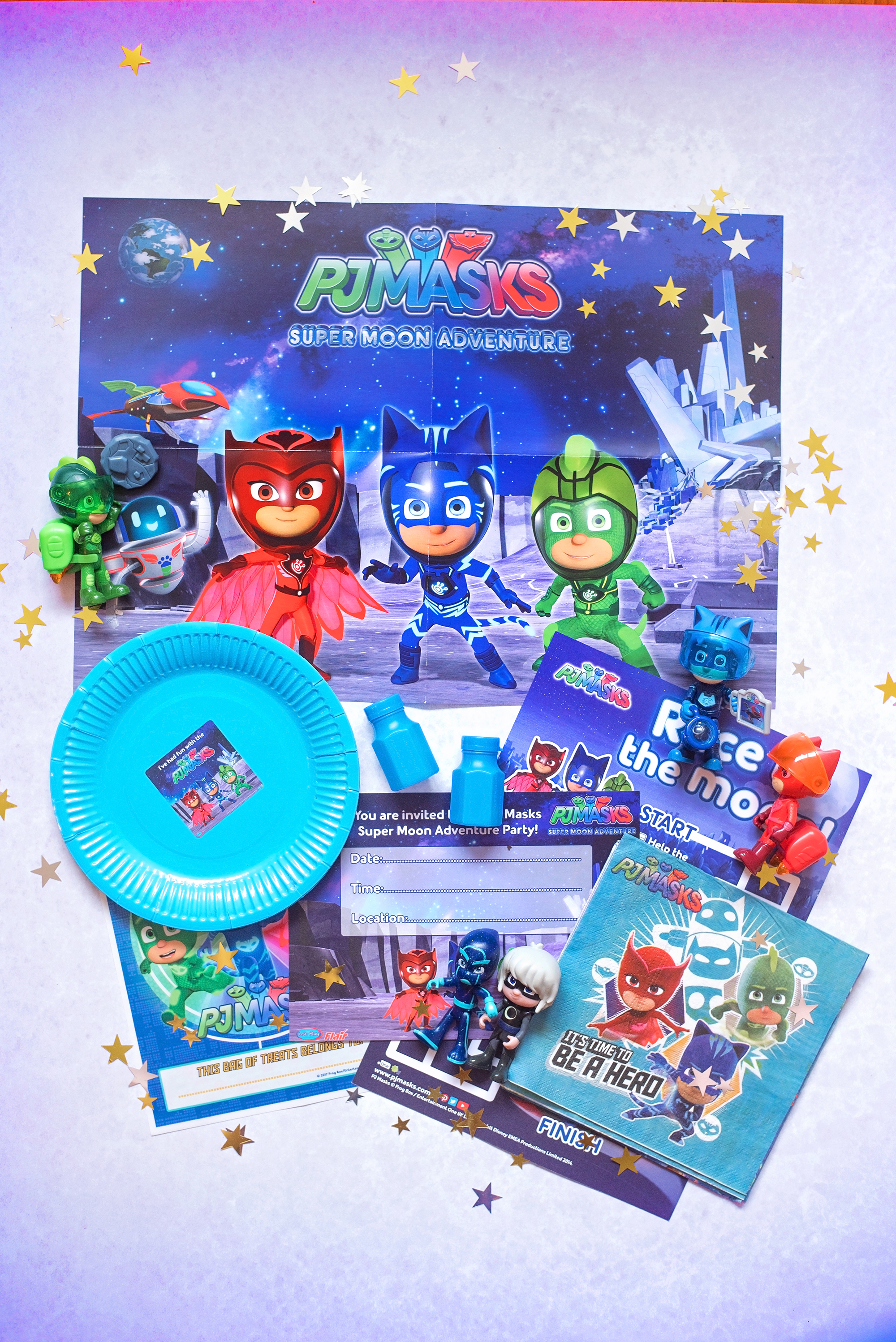 PJ MASKS SUPER MOON ADVENTURE PARTY DAY IS COMING!