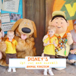 Meet Russell and Dug at the Wilderness Explorers Club House in Disney's Animal Kingdom