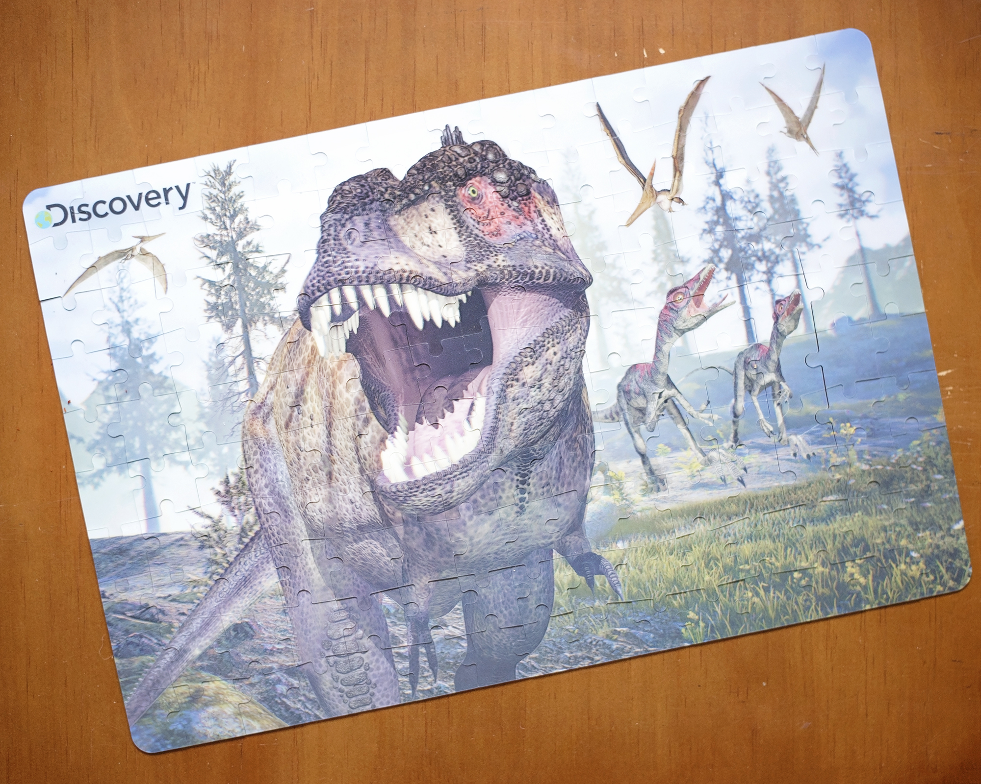 DISCOVERY DINOSAUR JIGSAWS GIVEAWAY